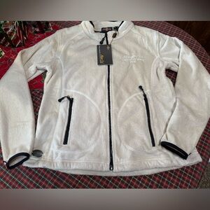 NWT Soft fuzzy fleece jacket by Alpine Club Switzerland.